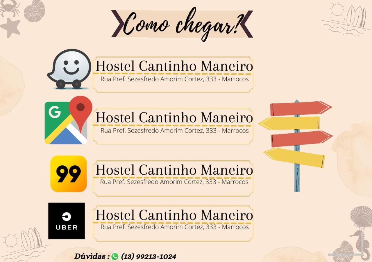 Hostel Cantinho Maneiro Mongaguá Exteriör bild